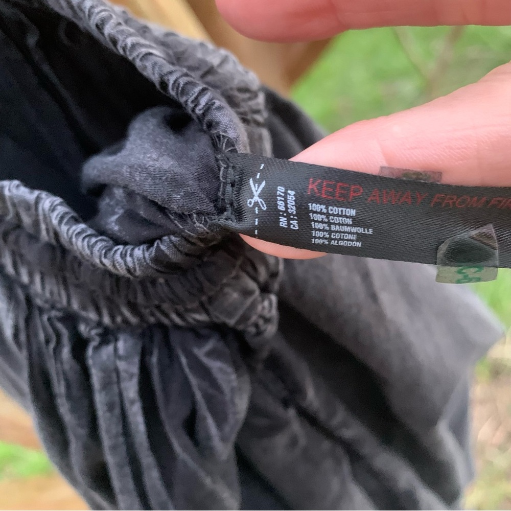 UO Out From Under Jasmine Ballon/Harem Pants in Black - Picture 11 of 11